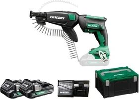 Hikoki W18DAWBZ Akku-Magazinschrauber inkl. Koffer + 2 Akkus 2.0Ah