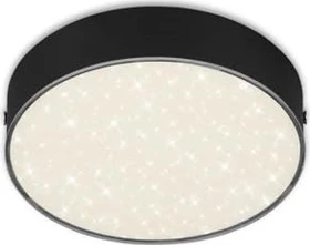 Briloner Flame Star Sternenhimmel LED Deckenleuchte 11W 15.7cm schwarz
