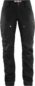Fjällräven Keb Trousers Curved Regular Hose lang schwarz (Damen)