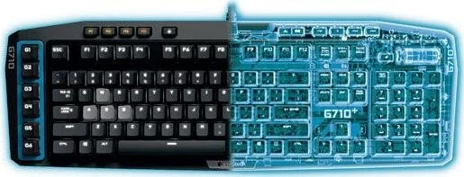 Logitech G710, MX BLUE, USB, DE