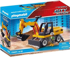 playmobil City Action Bagger mit 360° drehbarem Aufbau