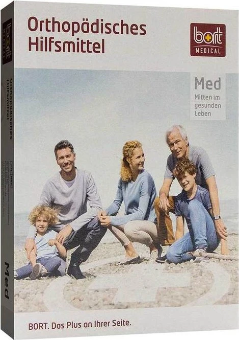 Bort Medical Handgelenkstütze mit Alu-Schiene links Größe S grau, 1 Stück