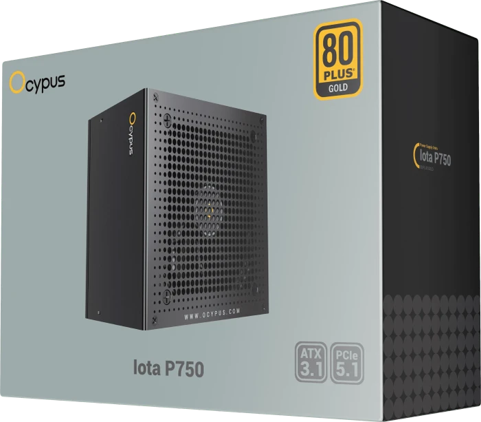 Ocypus Iota P750 schwarz 750W, ATX 3.1