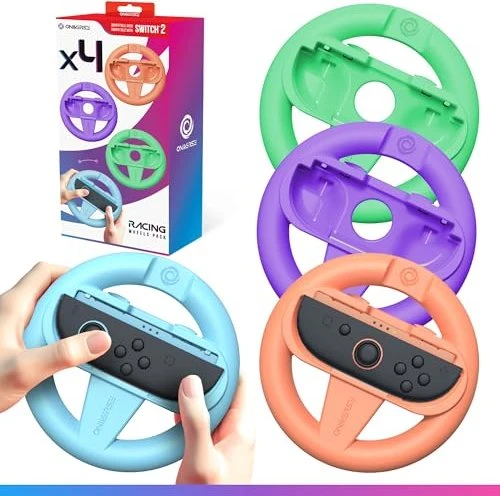 Oniverse Steering Wheel, 4 Stück (Switch 2)
