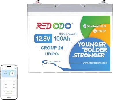 Redodo LiFePO4 100Ah Akku 12V