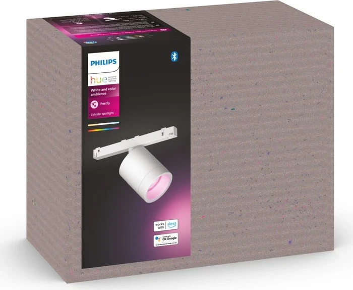 Philips Hue White and Color Ambiance Perifo Schienensystem Spot 5.3W weiß, 1 Stück