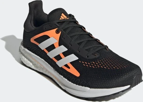 adidas Solar Glide core black/cloud white/screaming orange (Herren)