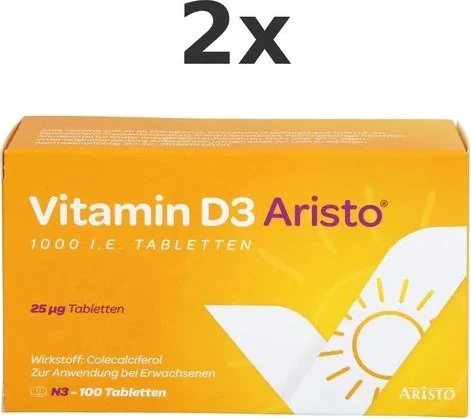 Vitamin D3 Aristo 1000 I.E. Tabletten