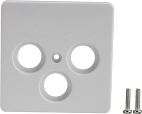 uniTEC MONTREAL Serie 502 Abdeckung für SAT-Antennendose, ultraweiß