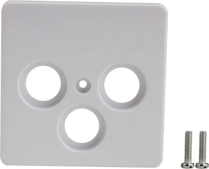 uniTEC MONTREAL Serie 502 Abdeckung für SAT-Antennendose, ultraweiß