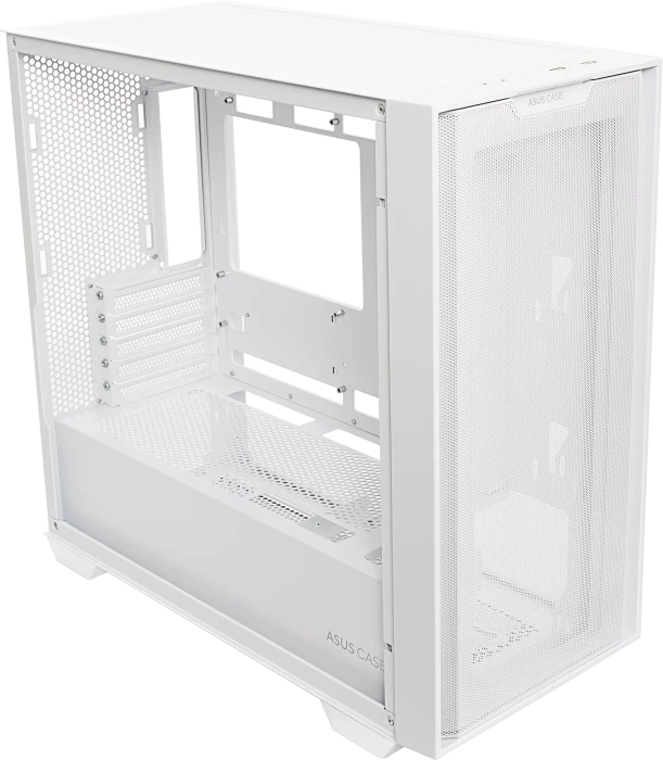 ASUS A21 White, weiß, Glasfenster