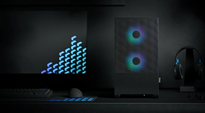 Fractal Design Pop Mini Air RGB Black TG Clear Tint, Glasfenster