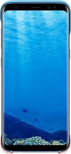 Samsung 2Piece Cover für Galaxy S8 blau/pink