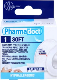 Axisis Pharmadoct Heftpflaster hyperallergisch, 2.5cm x 5m, 1 Stück