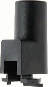Berker Serie 1930 Rohreinführung Aufputz, schwarz