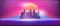 Cherry Xtrfy GP5 Retrowave XL Gaming Mauspad, 920x400mm, City-Motiv Vorschaubild
