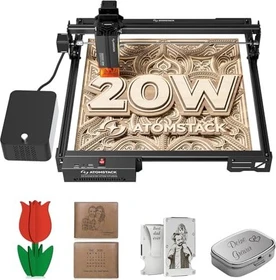 AtomStack A20 Pro V2 Air Assist Bundle Laser Engraver, Bausatz