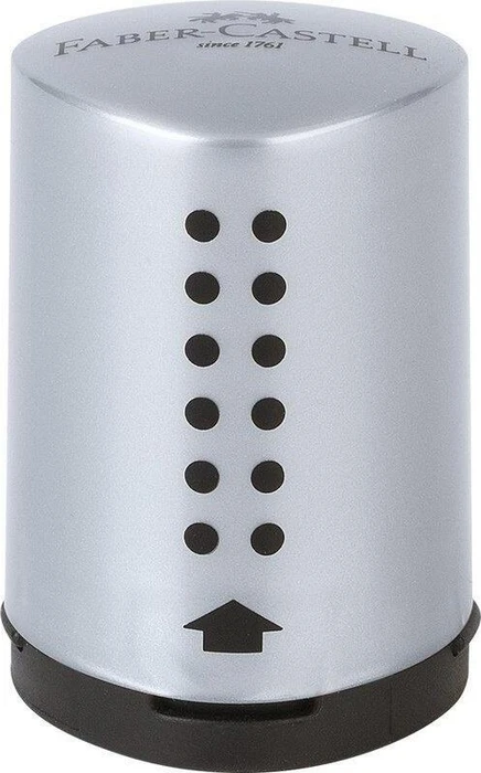 Faber-Castell Grip 2001 Mini Dosenanspitzer silber