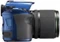 Pentax K-30 blau mit Objektiv smc DA 18-135mm 3.5-5.6 ED AL IF DC WR Vorschaubild