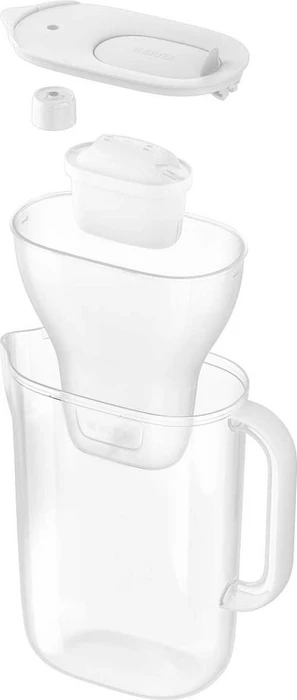 Brita Style Essential Tischwasserfilter inkl. Kartusche Pro weiß