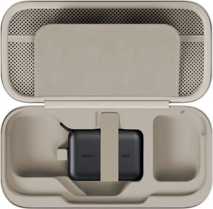 Belkin Charging Case Tasche sand (Switch 2)