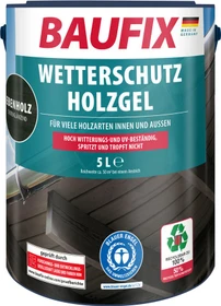 Baufix Wetterschutz Holzgel ebenholz, 5l