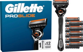 Gillette ProGlide Rasierer + 12 Wechselklingen
