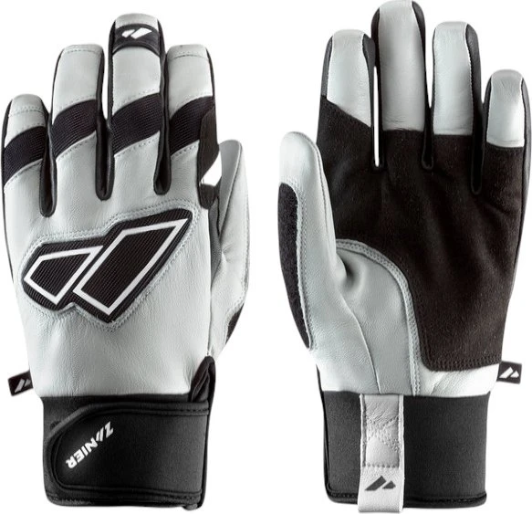 Zanier Mymountainpassion Skihandschuhe silber/schwarz