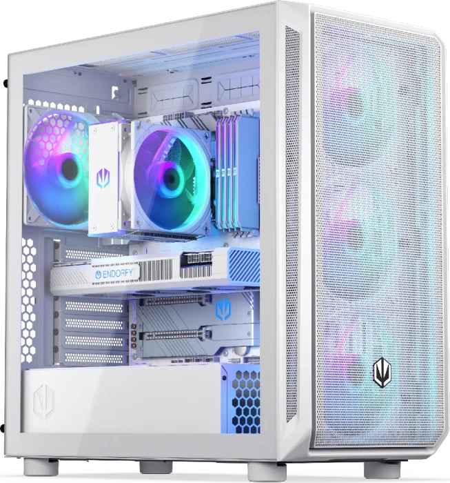Endorfy Arx 700 ARGB White, Glasfenster
