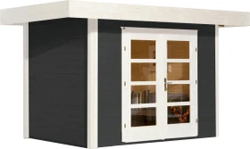 Weka 126+ 295x211cm Gartenhaus anthrazit
