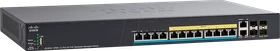 Cisco SG350X Rackmount Gigabit Managed Switch, 24x RJ-45, 2x SFP+, 2x RJ-45/SFP+, 375W UPoE (SG350X-24PV-K9)