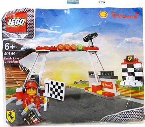LEGO Shell V-Power Collection - Finish Line & Podium
