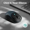 Keychron BM24 Wireless Mouse Space Gray schwarz/grau, USB/Bluetooth Vorschaubild