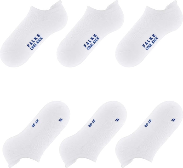 Falke Cool Kick Socken weiß, 3 Paare