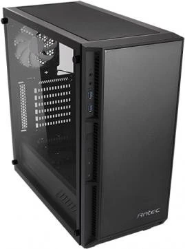 Antec P8, schwarz, Glasfenster