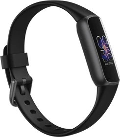 Fitbit Luxe Aktivitäts-Tracker black/graphite stainless steel