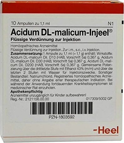 ACIDUM DL MALICUM INJ, 10 St