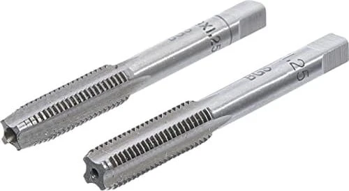 BGS technic Gewindebohrer mit Vor- und Fertigschneider, M9, 2 Stück