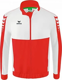 Erima Six Wings Trainingsjacke rot/weiß (Herren)