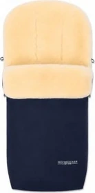 Hofbrucker Putzi Ganzjahres Lammfell-Fußsack navy blue