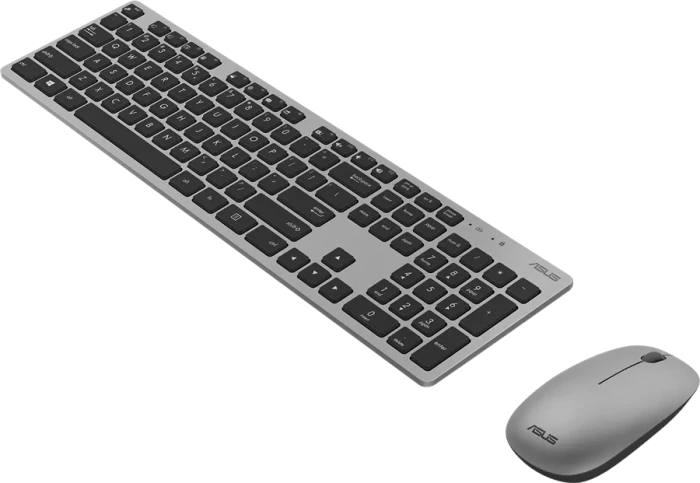 ASUS W5000 Wireless Keyboard and Mouse Set, COPILOT, grau, USB, HU
