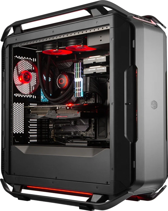Cooler Master Cosmos C700P Black Edition, Glasfenster