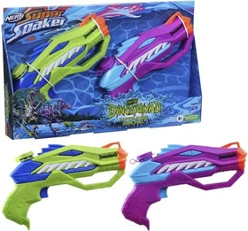Hasbro Nerf Super Soaker DinoSquad Raptor Surge Dual Pack