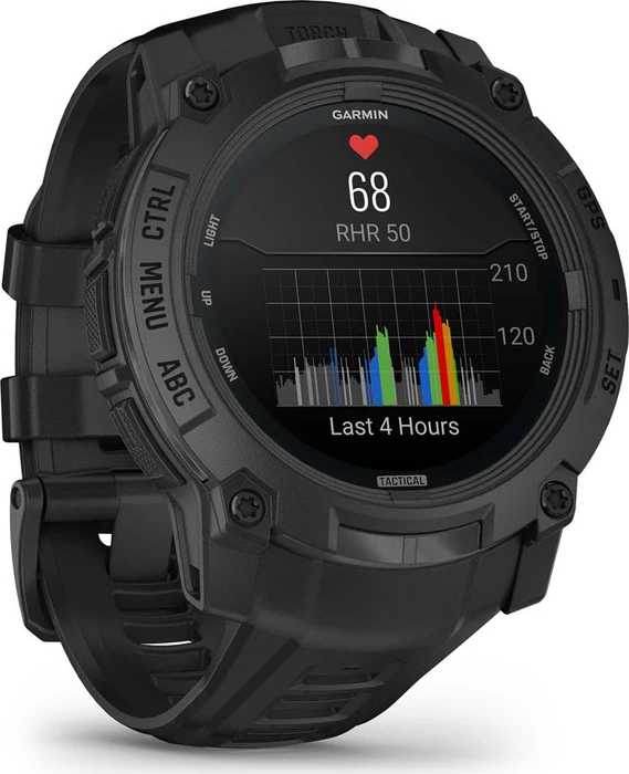 Garmin Instinct 3 Tactical Edition 50mm AMOLED schwarz