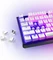 SteelSeries PrismCaps Universal Keycaps, Kunststoff (PBT) Double-Shot, weiß, 105 Tasten, ISO-DE Vorschaubild