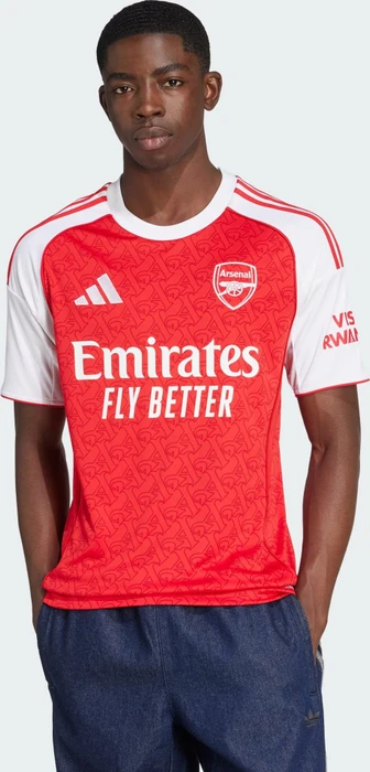 adidas FC Arsenal 2025/2026 Heimtrikot kurzarm better scarlet/white (Herren)