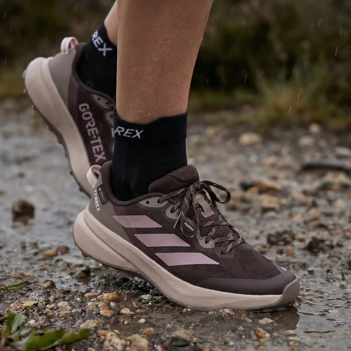 adidas Terrex Tracefinder Plus Gore-Tex aurora coffee/magic mauve/trace brown (Damen)