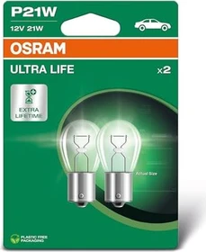 Osram Ultra Life P21W 21W, 1er-Pack Faltschachtel