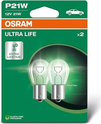 Osram Ultra Life P21W 21W, 1er-Pack Faltschachtel