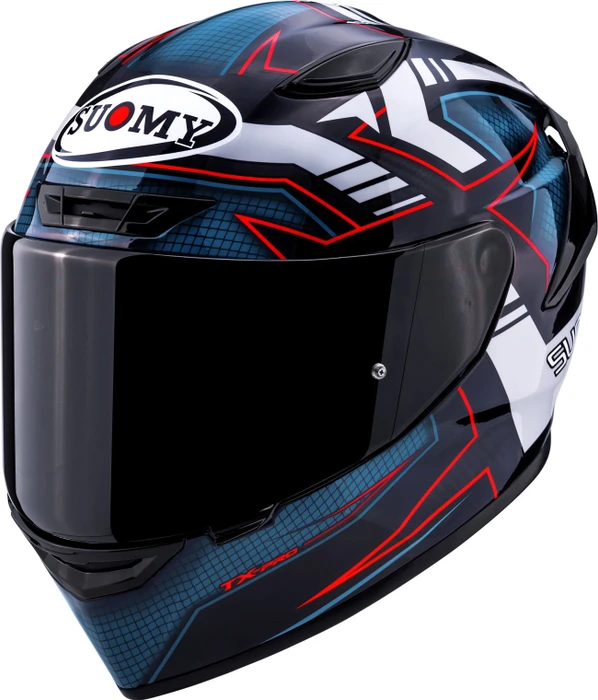 Suomy TX-Pro Flawless schwarz/blau/weiß/rot